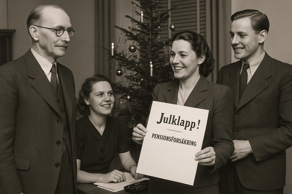 När julklappen blev pension: HSB:s betydelsefulla reform&nbsp;1943