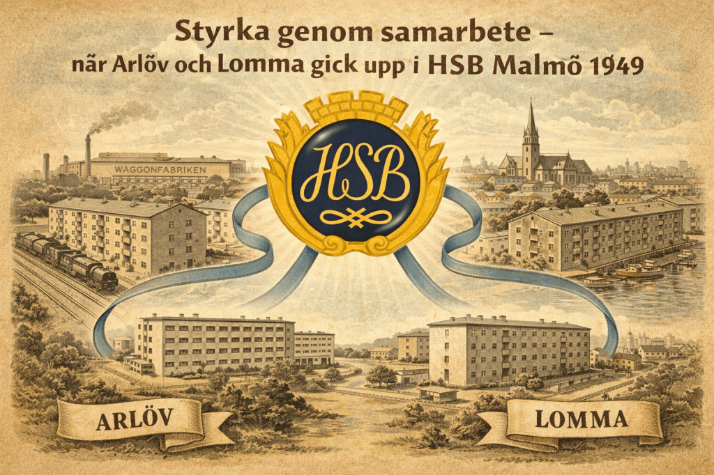 Tre orter – en bostadskooperation